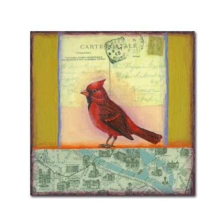 Trademark Fine Art Rachel Paxton 'Small Bird 217' Canvas Art, 14x14 ALI2496-C1414GG